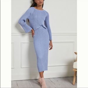 Anthropologie Kingsley Sweater Set